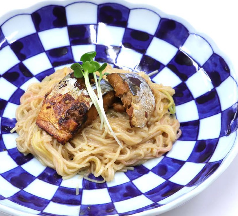 鯖味噌そうめん そうめんレシピ 五色そうめん 愛媛 松山の郷土の味 五色そうめん株式会社